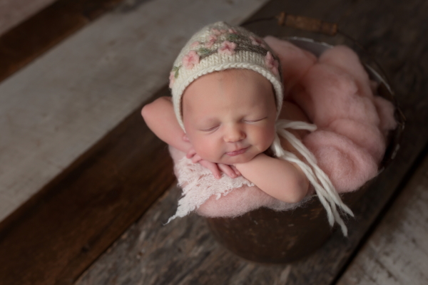 Cincinnati Newborn Photography, Baby Dolly 