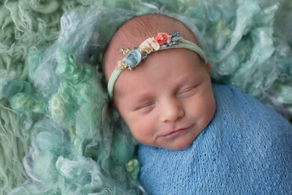 Cincinnati Newborn Photography, Twins Isla and Annabelle