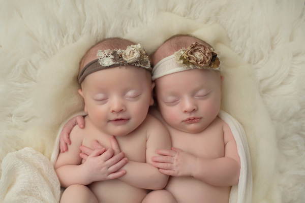 Newborn Twins Greater Cincinnati Photographer