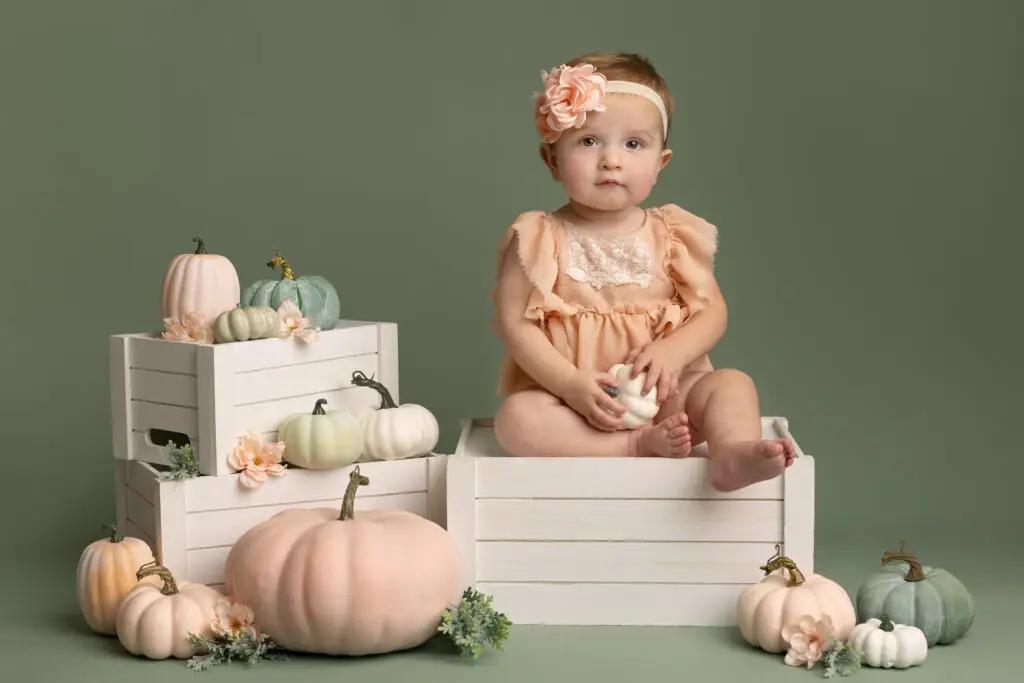 Baby sitting session at Cincinnati and West Chester studio session