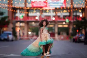 Fine Art Portrait photographer in Cincinnati took this photo of a girl at a fair